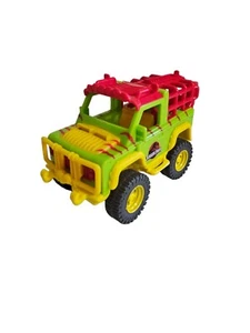 Fisher Price Imaginext Jurassic Park 4x4 Truck W/ Cage *Pre-Owned* - Picture 1 of 4