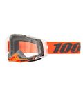 100% Racecraft 2 Goggles, Schrute Frame, Clear Lens
