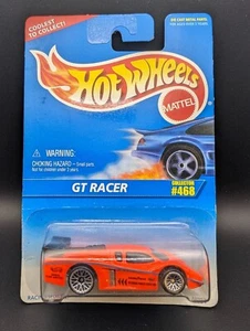 Hot Wheels #468 GT Racer Racing Car Red Vintage 1995 Release L37 - Picture 1 of 2