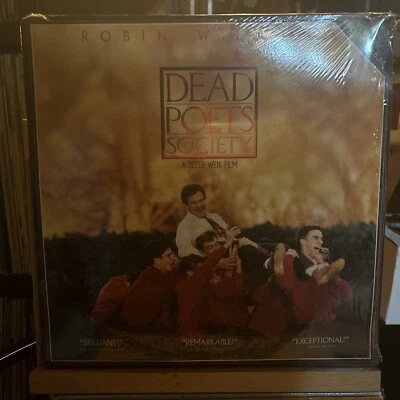 Dead Poets Society (Laserdisc) Robin Williams Drama Best Movie Greatest Actor - Image 1 of 2
