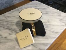 Links of London ladies rose gold Selene Wrist Watch. Used excellent condition. 