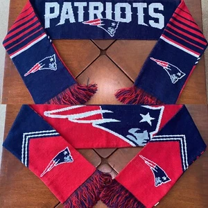 Sciarpa unisex New England Patriots calcio NFL abbigliamento tifoso per sempre da collezione - Foto 1 di 17