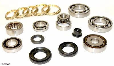 Honda Civic Del Sol Manual Transmission S20 S40 SG8 Bearing Rebuild Kit, BK386WS - Image 1 of 2