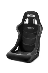 NEU! FIA Sparco Sprint+ L Rennsitz Rennsport Rallye SCHWARZ - Bild 1 von 4