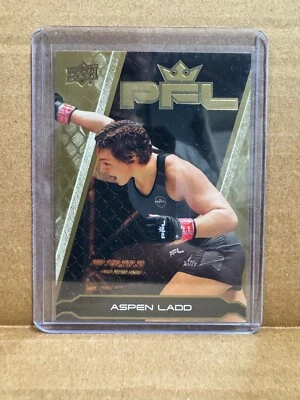 2023 Upper Deck PFL Box Set Aspen Ladd Gold Parallel - Image 1 of 3