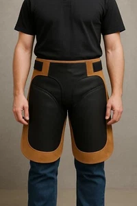 Heavy Duty Leather Farrier Chaps - Protective Horseshoeing Apron - Picture 1 of 3