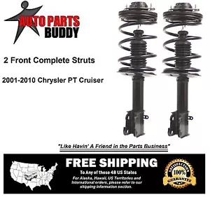 2 New Front Complete Struts Lifetime Warranty Free Shipping PT Cruiser 01-10 - Picture 1 of 4