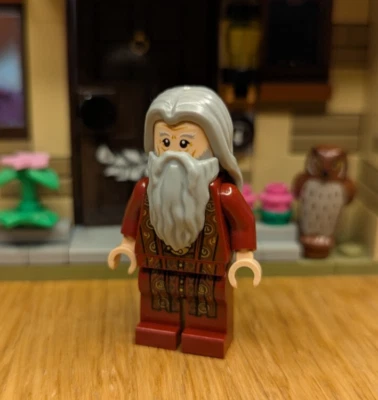 LEGO® Harry Potter Minifigur Albus Dumbledore (Dark Red Robe) hp147 2018 - Bild 1 von 4