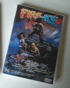 FIRE AND ICE dvd REGION 4 ralph bakshi RARE cartoon SWORD & SORCERY cult 1983 .. - Picture 1 of 1