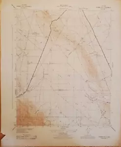 1943 Vintage Topo Karte Kriegsabteilung Pyramide Hügel Viereck, ca "G" Zone - Bild 1 von 6