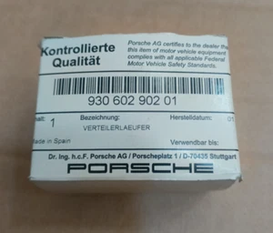 93060290201 Porsche 911 Carrera Rotor for distributor GENUINE 1984-1989 original - Picture 1 of 15