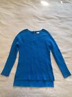 Crown & Ivy Women’s Sweater Size Large Bright Blue