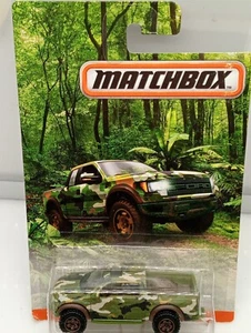 Matchbox Superfast / MB 927 - Ford F150 Raptor Pickup - Green Camouflage - Picture 1 of 5