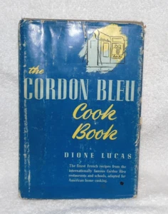 1947 Cordon Bleu Cook Book HCDJ Dione Lucas - Imagen 1 de 15