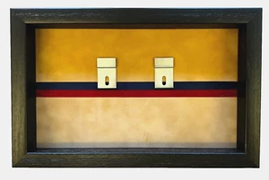Seaforth Highlanders Medal Case. Black Frame - Picture 1 of 4