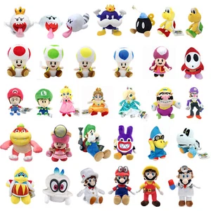 Super Mario Bros Ninji Koopa Baby Prinzessin Cappy Nabbit Shy Guy Boo Plüschtier - Bild 1 von 29