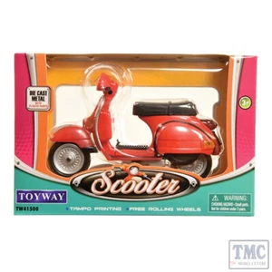 Scooter Vespa rojo TW41500 Toyway escala mixta años sesenta - Imagen 1 de 1