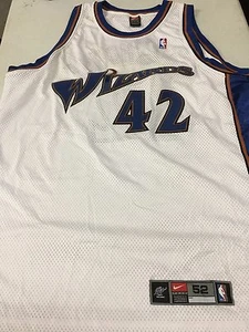JERRY STACKHOUSE #42 WASHINGTON WIZARDS NIKE BLANCO AUTÉNTICO NBA JSY ENVÍO GRATUITO - Imagen 1 de 10