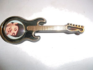 THE BEATLES ORIGINAL 1963 JEWELLERY GUITAR BROOCH - BADGE - PIN "INVICTA" PAUL. - Picture 1 of 13