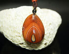 Polished Banded Natural Rock Agate Crystal Tumble Stone 28&quot; Necklace