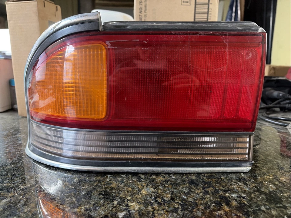 1992-1993 Mitsubishi Galant Rear Left Side Quarter Panel Mounted Tail Light - Image 1 of 4