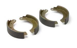 TRIUMPH TR3 & TR3A SET 4 REAR BRAKE SHOES 10" GIRLING BRAKES (TS13046 - TS56376) - Picture 1 of 3