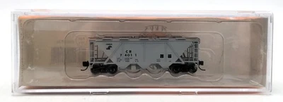 Fox Valley Models 90520 N Conrail RTR PRR Class H30 3-Bay Covered Hopper #74011 - Image 1 of 2