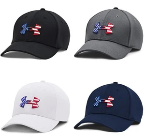 Under Armour 1362236 Men's UA Freedom USA Blitzing Cap Headwear Baseball Cap - Picture 1 of 13