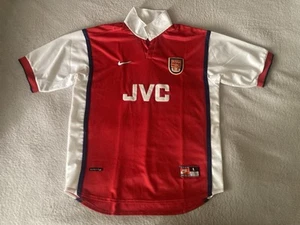 Arsenal 1996/1997 Home Football Shirt Adult Large JVC Nike Kit - Picture 1 of 4