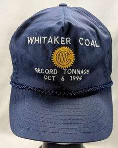 Vintage Whittaker Coal Mining 10/6/1994 Record Tonnage Blue VTG Ultra Rare HTF - Picture 1 of 7