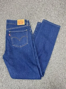 Levis 712 Slim Blue Classic 95% Cotton Jeans Size 29 PS - Picture 1 of 7