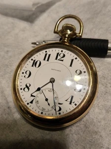 Howard Series 10 Keystone Pocket Watch 21J 16s 21j (NO RESERVE) GOLD FILLED - Picture 1 of 24