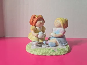 Cabbage Patch Special Thoughts 1984 Xavier Roberts Porzellan Figur Tea Party - Bild 1 von 18