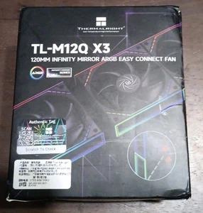 TL-M12Q X3 120mm PC Case Cooling Fans, Daisy-Chain | 2000RPM | High Airflow |... - Picture 1 of 2