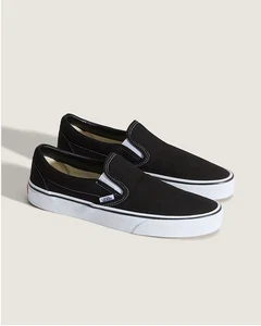  Sport Schuhe Sneakers Unisex Vans Classic Slip-On Black Schwarz Lifestyle  - Bild 1 von 15