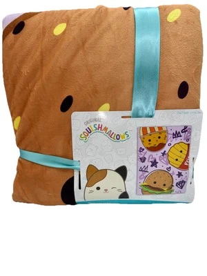Squishmallows оригинальный уютный плед супер мягкий мягкий мягкий 50 Вт X 70L дюймов - Изображение 1 из 4