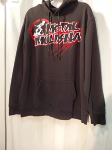 Pullover pesado de dinamita de metal Mulisha para hombre sudadera con capucha casco de motocross logotipo de calavera - Imagen 1 de 10