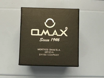 OMAX Black Tone Black Leather Watch S002 - New in Box- NO PAPERWORK - Image 1 of 4