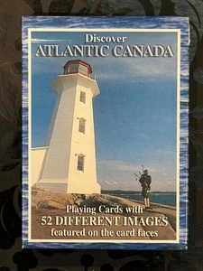 Cartas de poker del Atlántico Canadá baraja completa - diferentes imágenes - Imagen 1 de 5