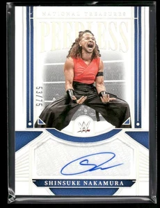 2024 National Treasures WWE Shinsuke Nakamura #PL-SHN Peerless Signatures /75 - Picture 1 of 2