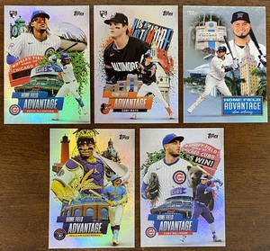 (5) 2024 & 2025 TOPPS HOME FIELD ADVANTAGE CASE HIT SSP MAYO RC, BELLINGER READ - Picture 1 of 14