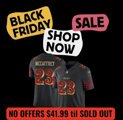 ADULTO GRANDE F.U.S.E 49ERS Christian McCaffrey ¡sin ofertas $41.99 hasta agotado!!° Foto 1 de 2