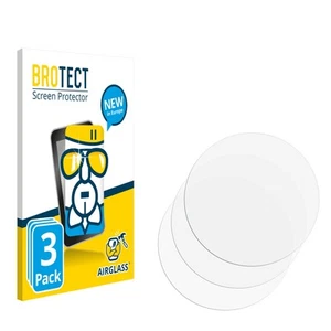 3x Verre Protecteur d'écran pour écrans circulaires (ø: 19 mm) Verre de protection - Photo 1/6