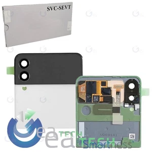 DISPLAY LCD ESTERNO ORIGINALE SAMSUNG SERVICE PACK GALAXY Z FLIP3 F711 BIANCO - Picture 1 of 3