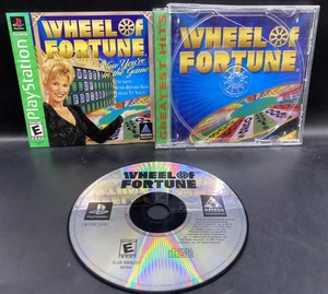 PS1 : WHEEL OF FORTUNE !! Greatest Hits Complete w/Manual - Picture 1 of 1