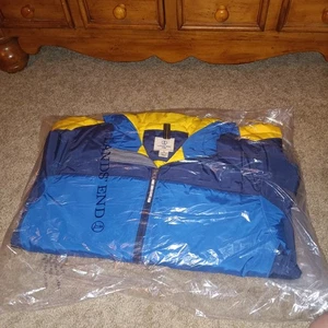NEW LANDS END KIDS NYLON STORMER BOYS JACKET COAT SZ MED 10-12 - Picture 1 of 6