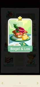 Bagel & Lox-Monoply Go Sticker Fast Sending - Picture 1 of 1