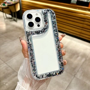 Glitter Diamond Case Clear Bling Cover Skin Fashion Women Girl For Various Phone - Picture 1 of 16