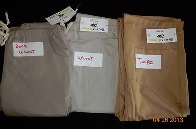 New Scrubeez Women's Drawstring Flare Pants Scrubs Medical Uniform Sz XS Regular - Image 1 of 4