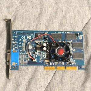 Vintage graphics card - GeForce 2 MX 200 64MB AGP - tested working - Picture 1 of 3